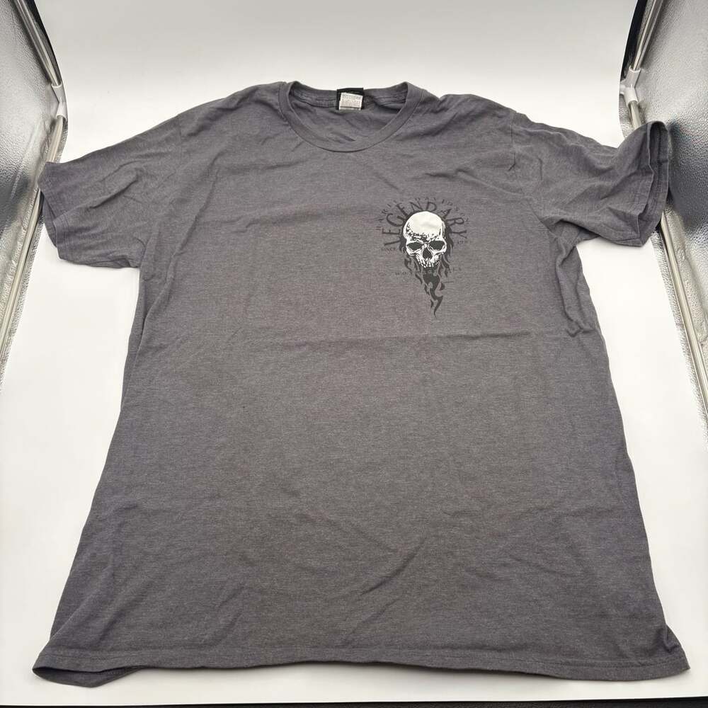 Harley-Davidson Arizona Phoenix Skull Graphic T-Shirt 2X-Large Gray
